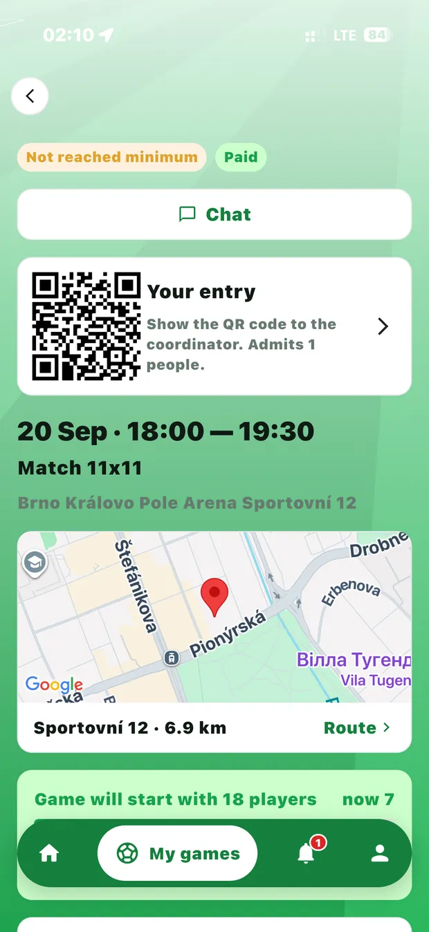 Your slot, your QR